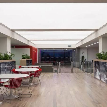 LED Fabric Light Panel | Linear Backlit Ceiling Lighting for Offices & Interiors