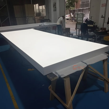 LED Fabric Light Panel | Large Suspended Backlit Ceiling Light for Interiors