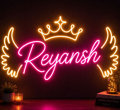Custom Neon Sign Board LED Name Light Big Size Wall Decor