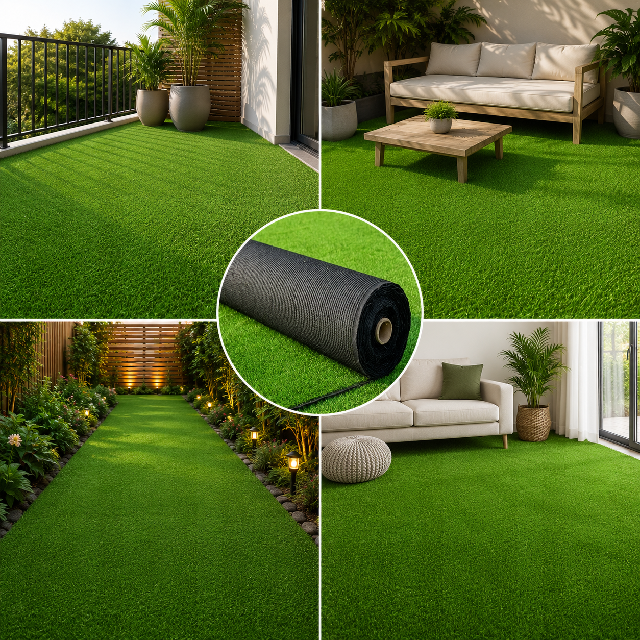 Lush Low-Maintenance Lawns: Artificial Grass Carpets for Every Garden (35 MM)
