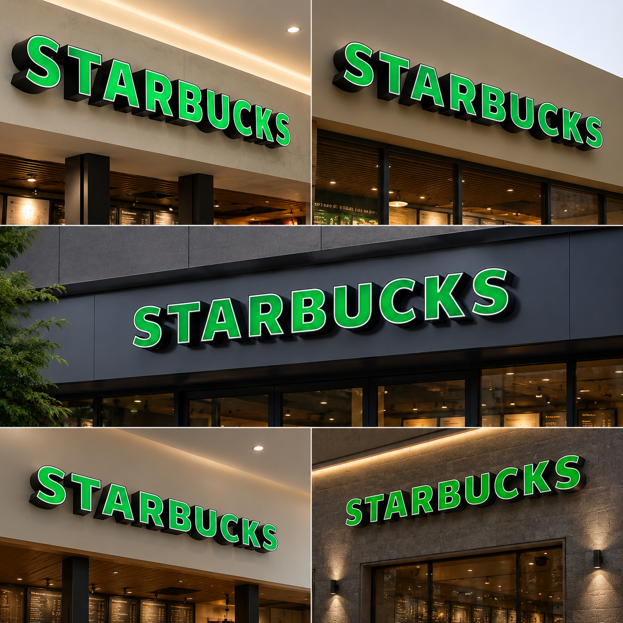LED Acrylic Channel Letter Sign 3D Illuminated Shop Front Signage for Retail Store Branding and Outdoor Display
