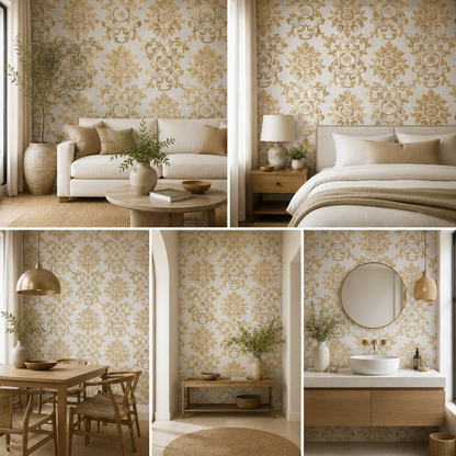 Peel and Stick Wallpaper, Self Adhesive DIY Wall Sticker for Bedroom Hall Living Room Kitchen Home & Office, PVC Coated & Waterproof Surface Scratch Resistant – 45 x 300cm