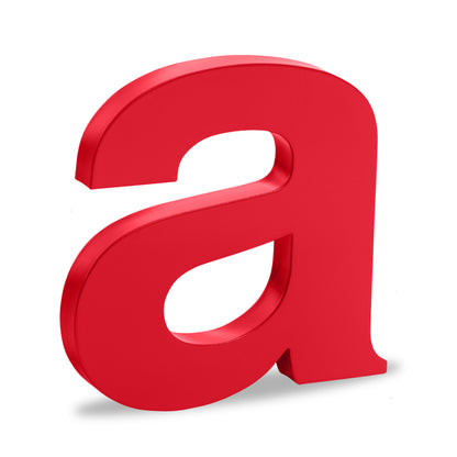 Glossy Acrylic Letter Sign | 3D Raised Alphabet for Name Plates & Shop Signage | Custom Bold Letter Design