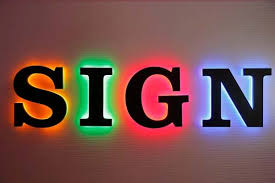 3D LED Acrylic Letter Sign | Illuminated Channel Letters for Shop & Branding | Custom Backlit Signage Board