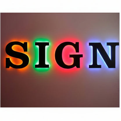 Custom Acrylic Logo Sign Board | 3D Raised Brand Logo Letters for Office & Reception | Premium Wall Branding Sign