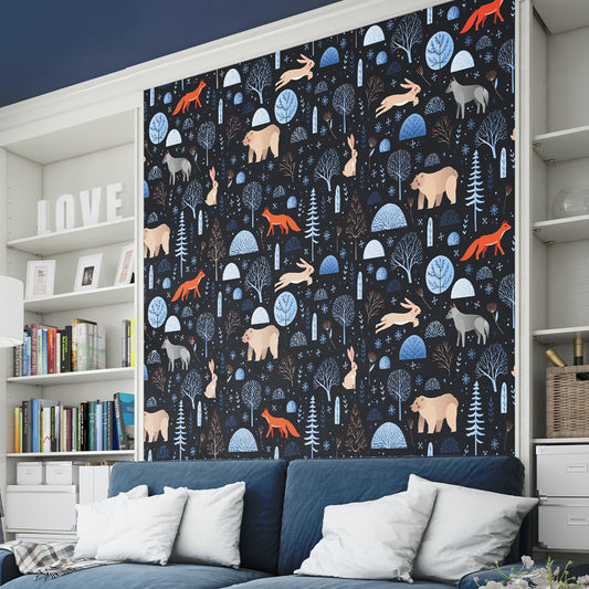 370 gsm Wallpaper Self Adhesive Mural Wallpaper Customized Wallpaper tiles