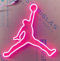 basketball dunk neon sign board customised sports neon light signs gaming room wall decor custom neon sign