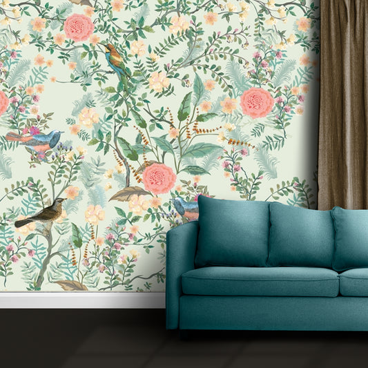370 gsm Wallpaper Self Adhesive Mural Wallpaper Customized Wallpaper tiles