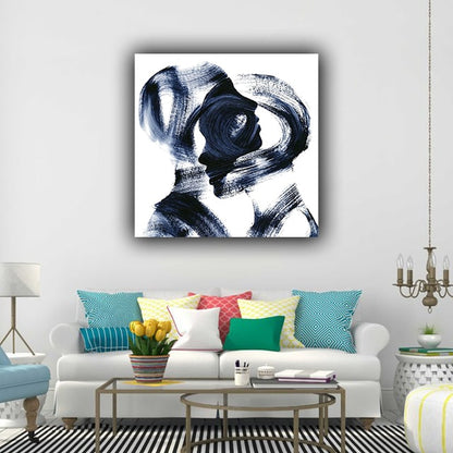 Abstract Canvas Painting Frame for Living Room Wall Decoration | Canvas Painting Frame