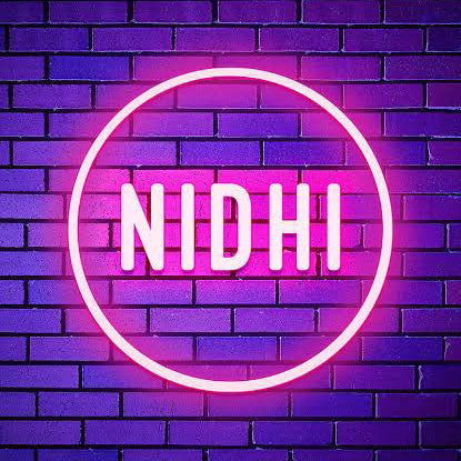 Custom name neon sign round LED wall light big size for bedroom decor