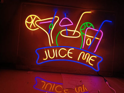 Custom Neon Sign Board LED Bar Wall Light Big Size Decor