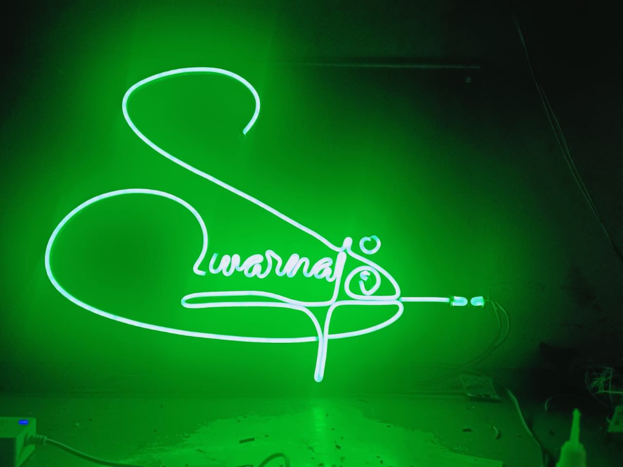 Custom Neon Sign Board LED Name Light Big Size Wall Decor