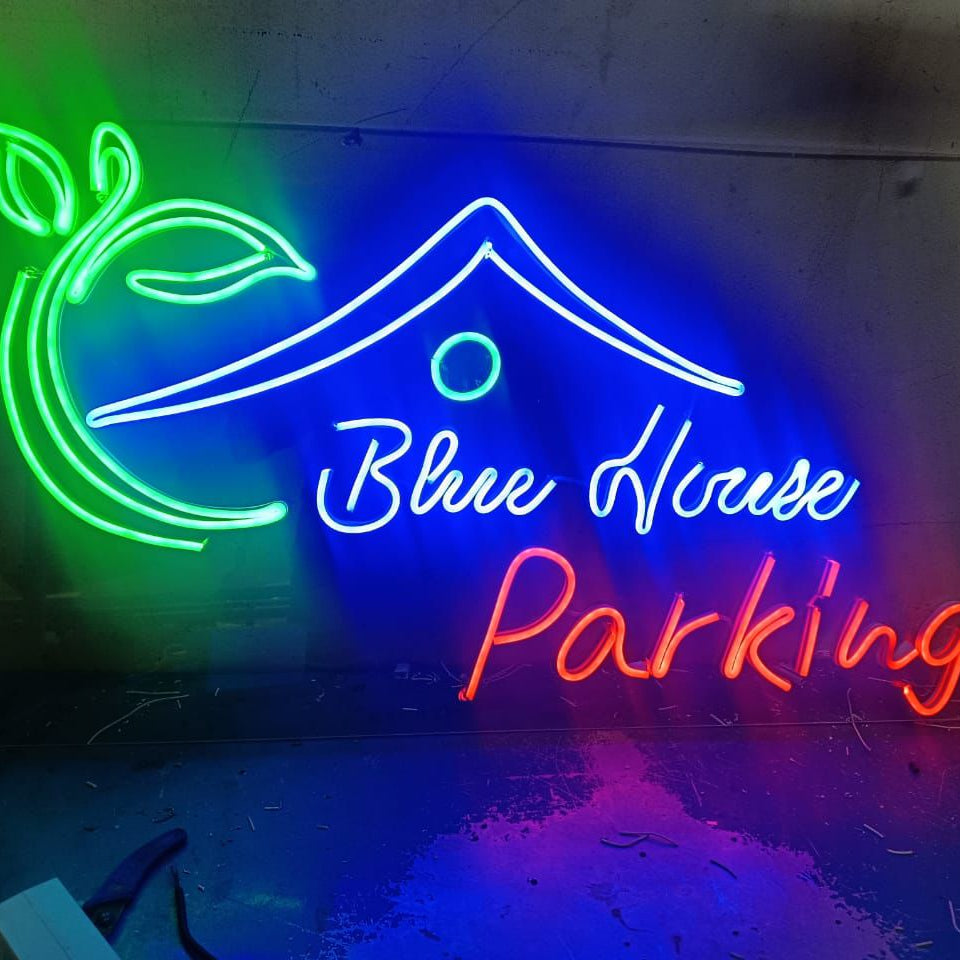 Custom Neon Sign Board LED Name Light Big Size Wall Decor