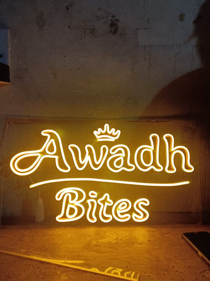 Custom Neon Sign Board LED Name Light Big Size Bedroom Decor