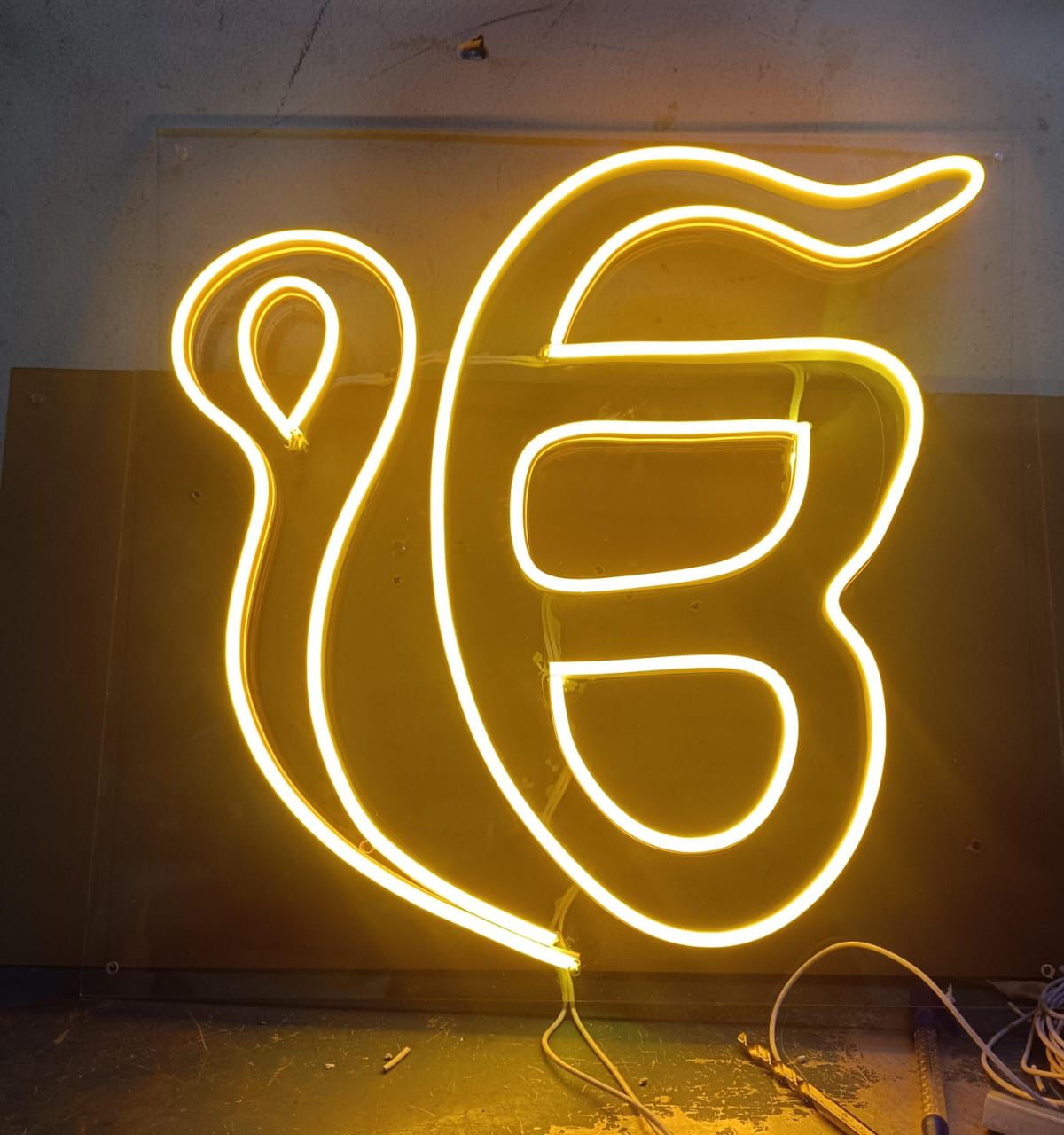 Custom Neon Sign Board LED Name Light Big Size Bedroom Decor