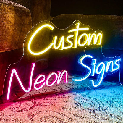 Personalized Neon Name Light Sign for Home, Wedding & Special Celebrations