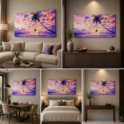 Landscape Colourful Sky Frame for Wall Decor