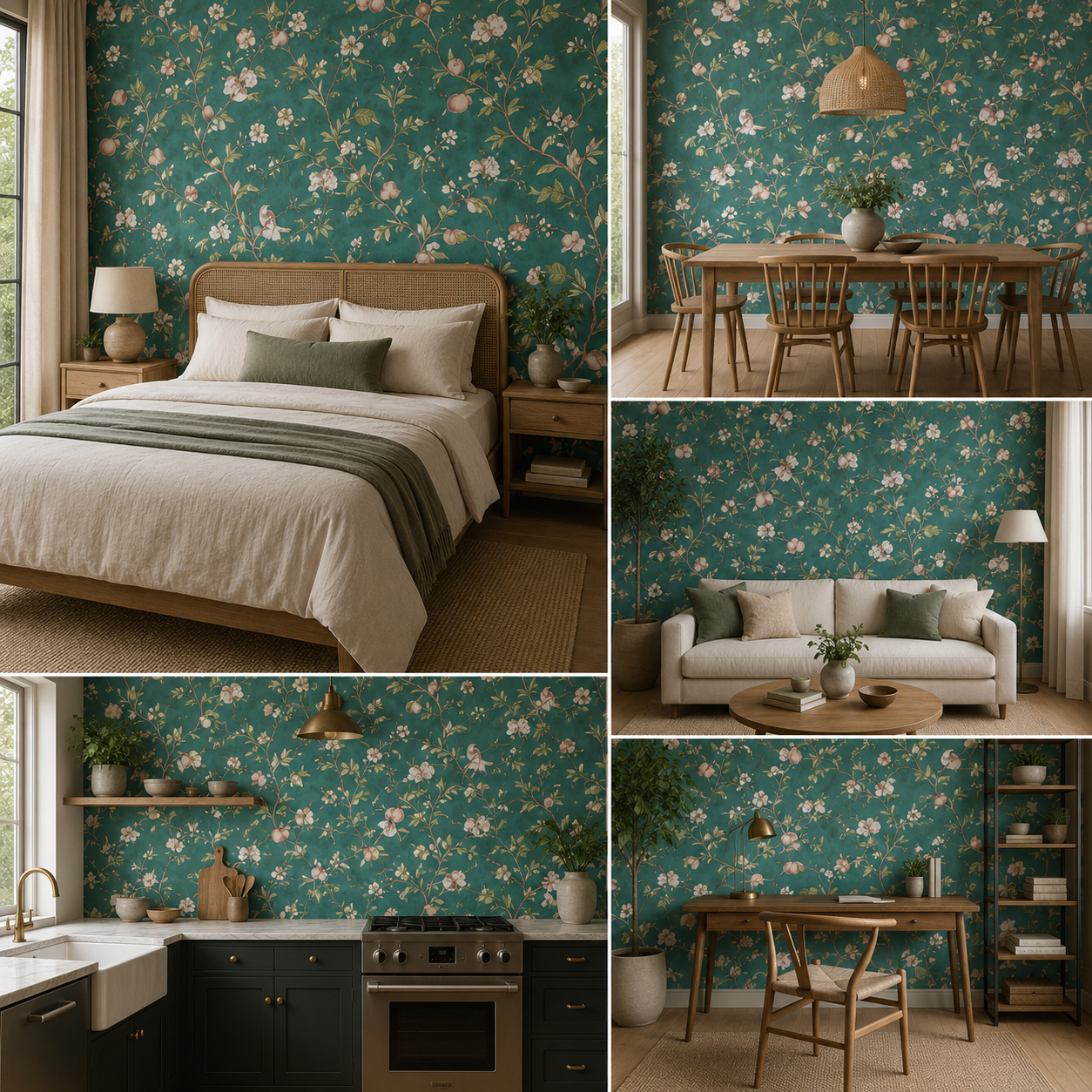 Self Adhesive Wallpaper for Living Room, Bedroom, Office Easy to Stick PVC Waterproof Peel and Stick Wall Paper for Home décor 45x300cm