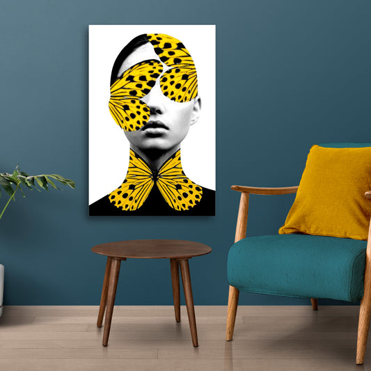 Abstract Canvas Painting Wall Frame for Living Room Wall Decoration