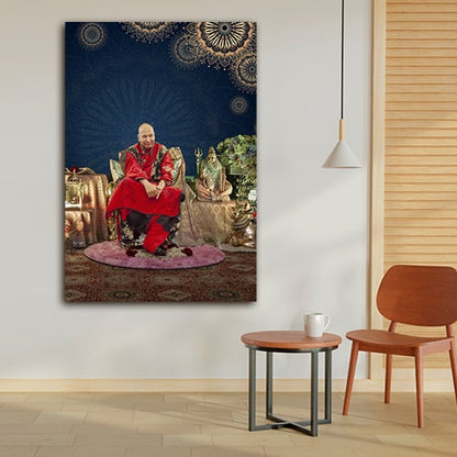 Guru ji Swaroop Photo Frame for Wall Decor | Guru ji Photo With Frame