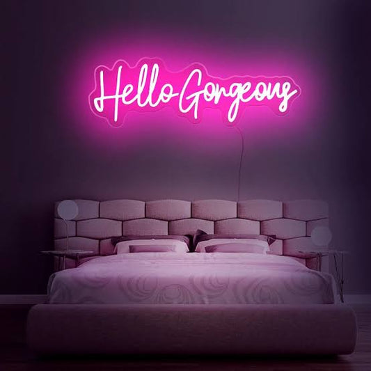 hello-gorgeous-neon-sign-board-custom-neon-light-wall-decor