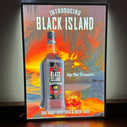 LED backlit advertising light box frame illuminated poster display retail branding signage
