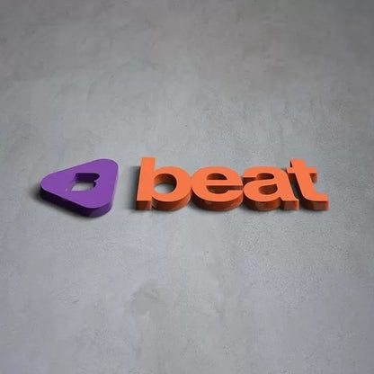 3D Acrylic Letter Sign Board with Base Panel | Custom Raised Letters for Shop & Office Branding | Premium Non-Lit Signage