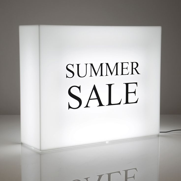 Minimalist Cube LED Light Box Sign | Custom Wall Mounted Illuminated Signage | Modern Storefront Branding Display for Business