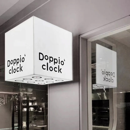 Custom LED Business Light Box Sign | Illuminated Brand Display Board | Backlit Storefront Logo Signage for Shop Office Branding