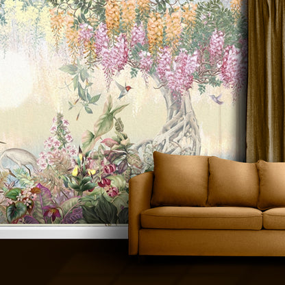 370 gsm Wallpaper Self Adhesive Mural Wallpaper Customized Wallpaper tiles