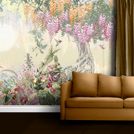 370 gsm Wallpaper Self Adhesive Mural Wallpaper Customized Wallpaper tiles