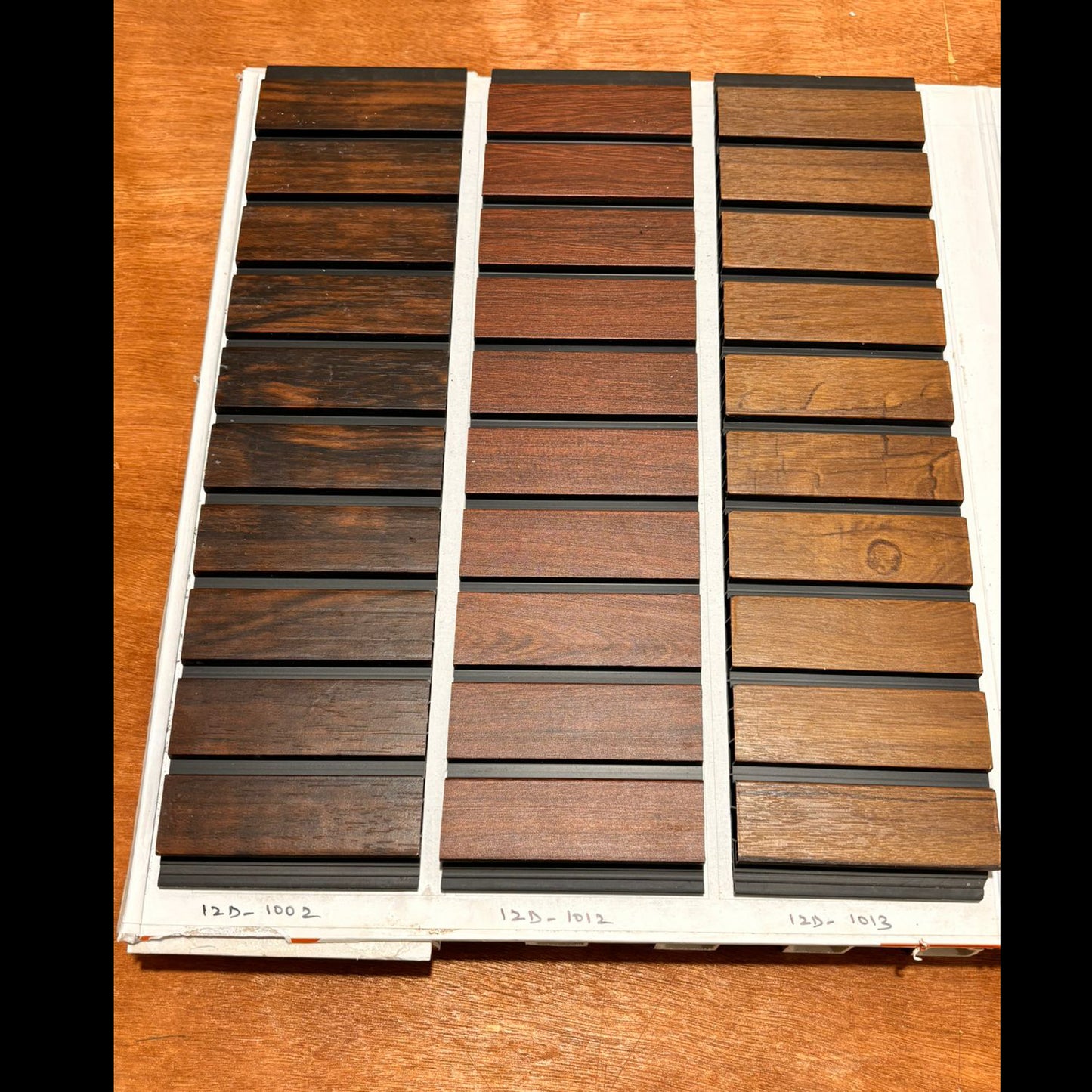 WPC Wall Panel | WPC Fluted Wall Panel PVC Louvers for Wall Decors | WPC Wall Panel Louvers (size - 12 x 120 Inches each Panel) (Qty - 10 Nos)