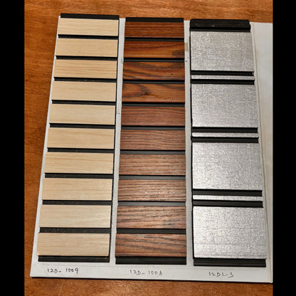 WPC Wall Panel | WPC Fluted Wall Panel PVC Louvers for Wall Decors | WPC Wall Panel Louvers (size - 12 x 120 Inches each Panel) (Qty - 10 Nos)