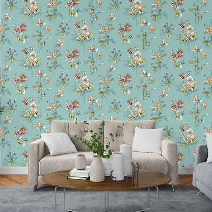 370 gsm Wallpaper Self Adhesive Mural Wallpaper Customized Wallpaper tiles