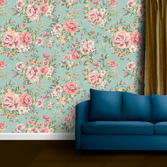 370 gsm Wallpaper Self Adhesive Mural Wallpaper Customized Wallpaper tiles