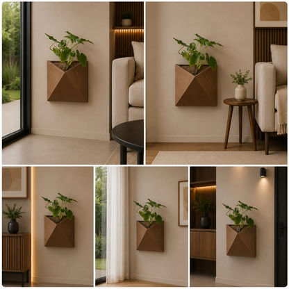 Planters Pots for Decors, Giftings | FRP Pots and Planets for Office Decors | Vertical Wall Planters