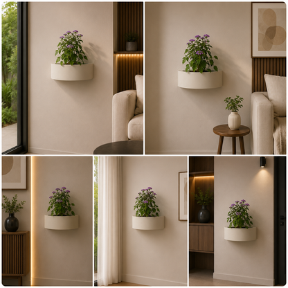 Planters Pots for Decors, Giftings | FRP Pots and Planets for Office Decors | Vertical Wall Planters
