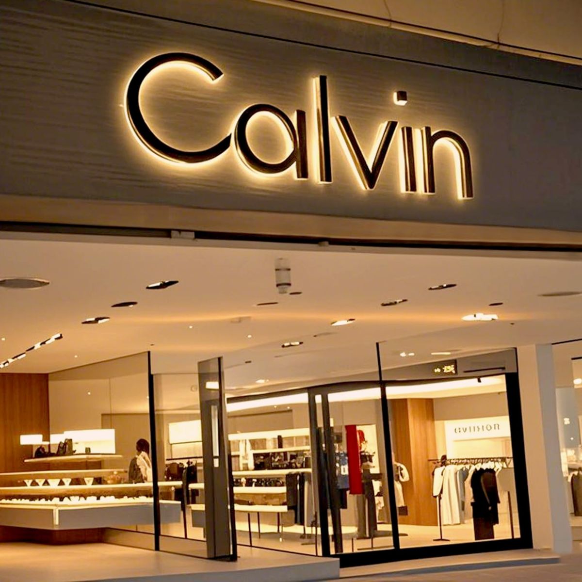 premium illuminated hotel logo signage halo lighting wall letters hospitality branding decor