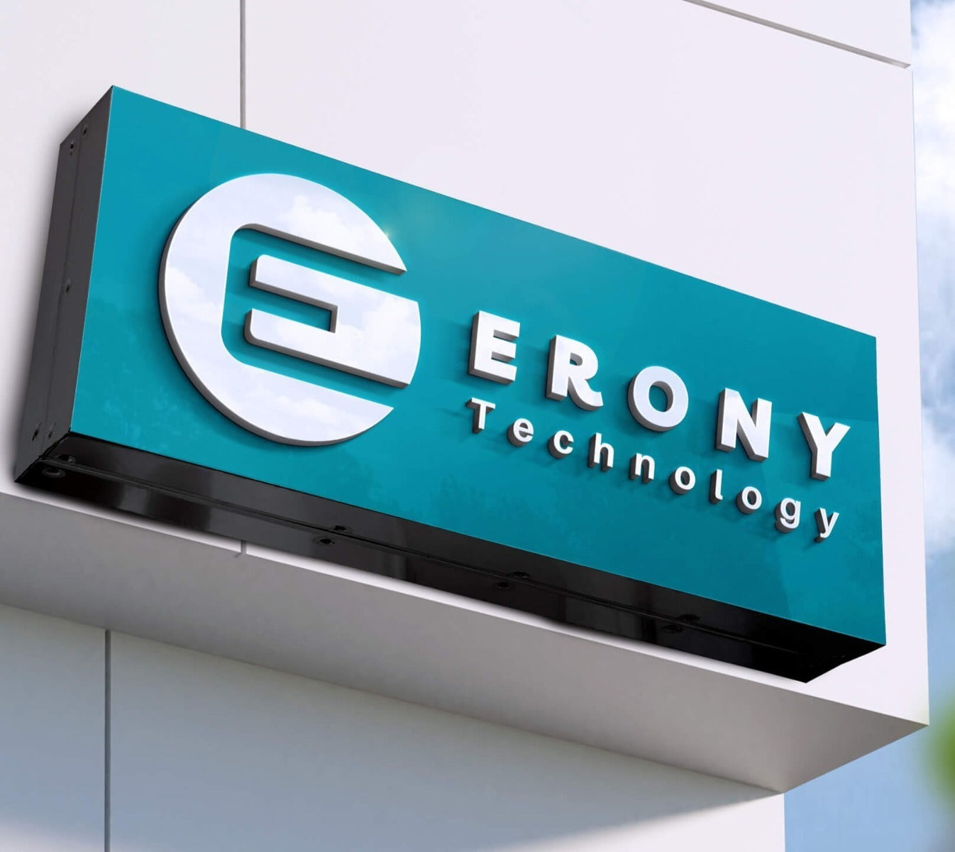 premium non lit acrylic signage board with 3d letters for storefront and office display