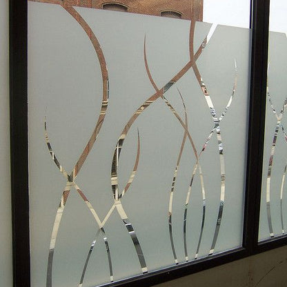 Full Frosted Glass Film for Office & Home | Privacy Vinyl for Glass Doors, Partitions & Windows | Modern Matte Glass Finish