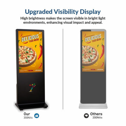 Commercial Digital Advertising Display Screen | LED Digital Signage Standee Display