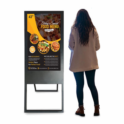 A Frame Digital Advertising Display Screen | LED Advertising Standee Sign Board