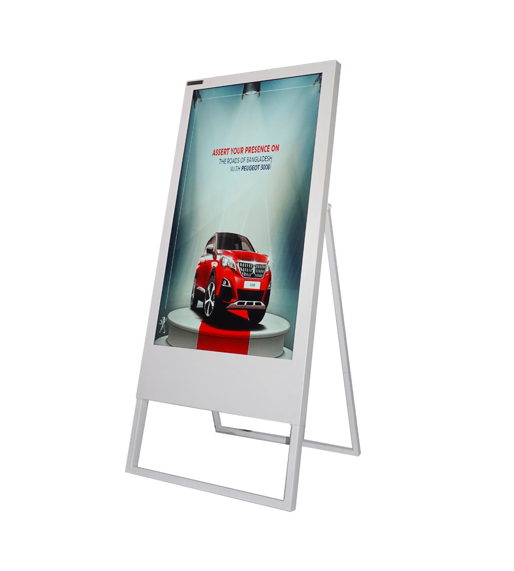 A Frame Digital Advertising Display Screen | LED Advertising Standee Sign Board