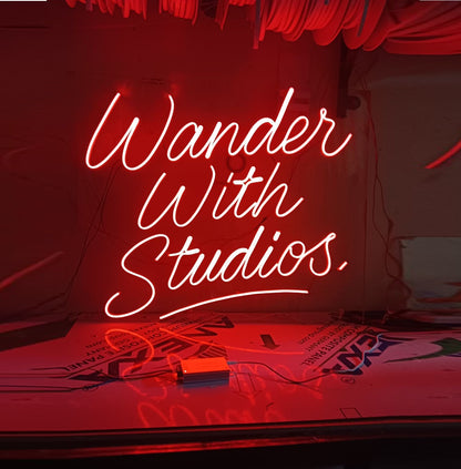 Custom Neon Sign for Names & Logos | Perfect Gift for Weddings, Couples & Birthdays