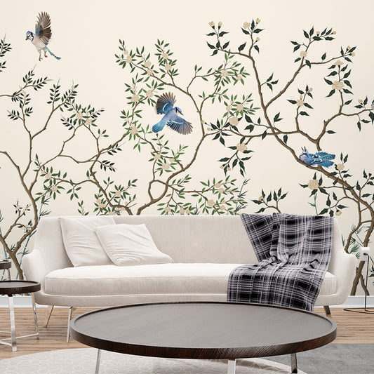 370 gsm Wallpaper Self Adhesive Mural Wallpaper Customized Wallpaper tiles