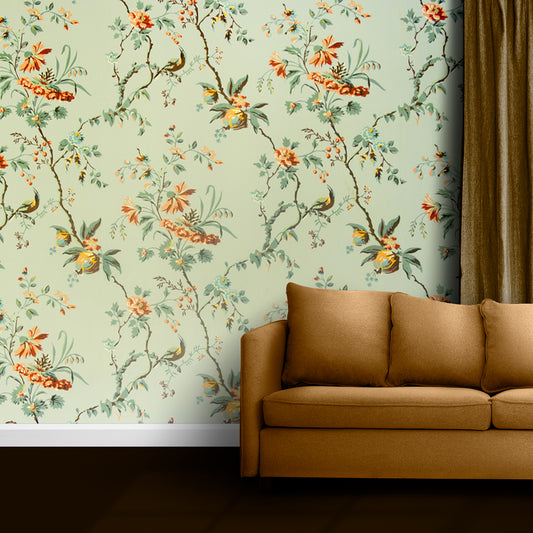 370 gsm Wallpaper Self Adhesive Mural Wallpaper Customized Wallpaper tiles