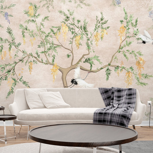 white black swan 370 gsm Wallpaper Self Adhesive Mural Wallpaper Customized Wallpaper tiles