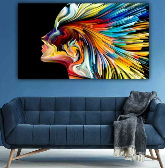Abstract Canvas Wall painting Frame for Living Room Wall Decor Gifting